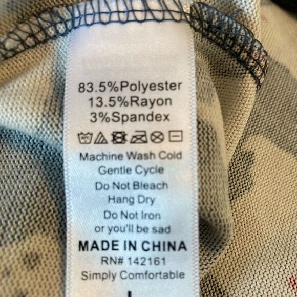 LuLaRoe Westie print long open sleeveless duster NWOT style is “Joy” size 14/16 - Picture 7 of 9